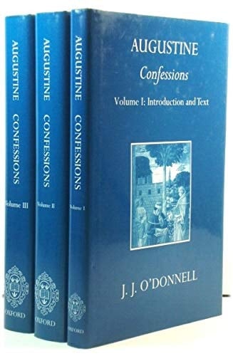 Confessions [Three Volume Set]