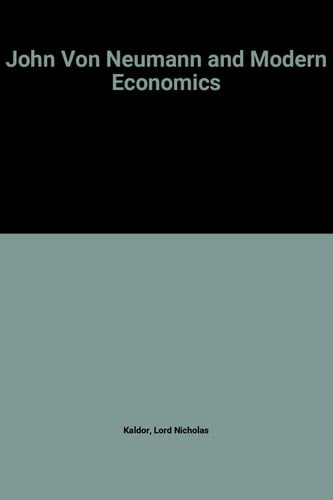 John von Neumann and Modern Economics