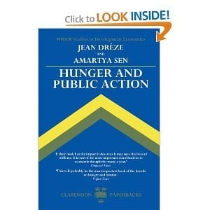 Hunger and Public Action (WIDER Studies in Development Economics)