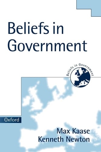 Beliefs in Government (Beliefs in Government, Volume 5)