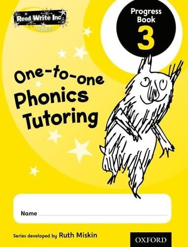 Read Write Inc.: Phonics One-to-One Phonics Tutoring Progress Book 3 Pack of 5