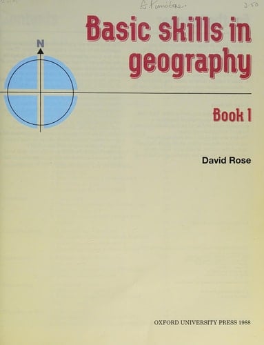 Basic Skills in Geography, Book 1