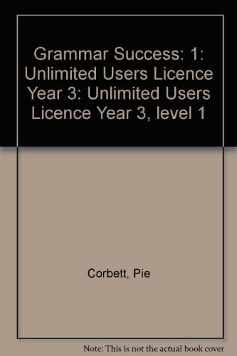 Grammar Success: Unlimited Users Licence Year 3, level 1
