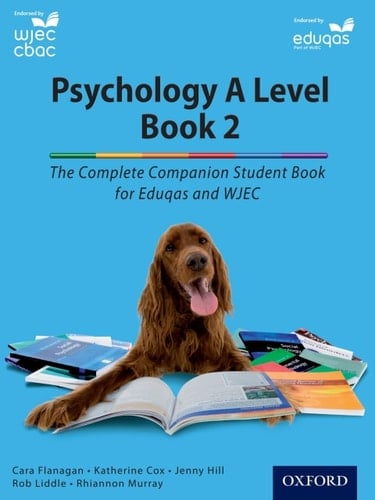 Psychology A Level Book 2: The Complete Companion Student Book for Eduqas and WJEC (PSYCHOLOGY COMPLETE COMPANION)
