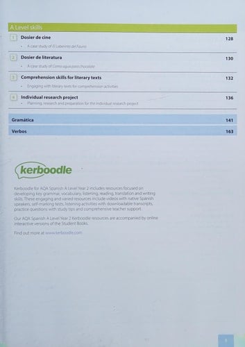 AQA Spanish: A Level Year 2 Student Book