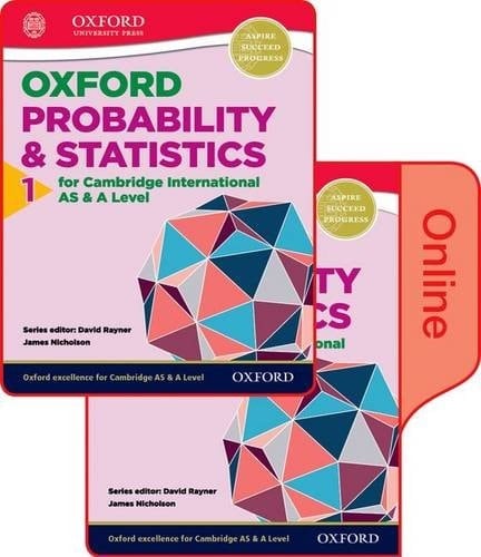 Mathematics for Cambridge International AS and A Level Statistics 1: Print and Online Student Book Pack (CIE A Level)