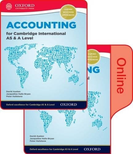 Accounting for Cambridge International AS & A Level Online Student Book