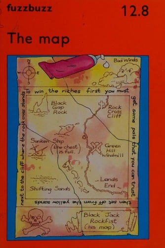 Fuzzbuzz: Level 2B Storybooks: the Map