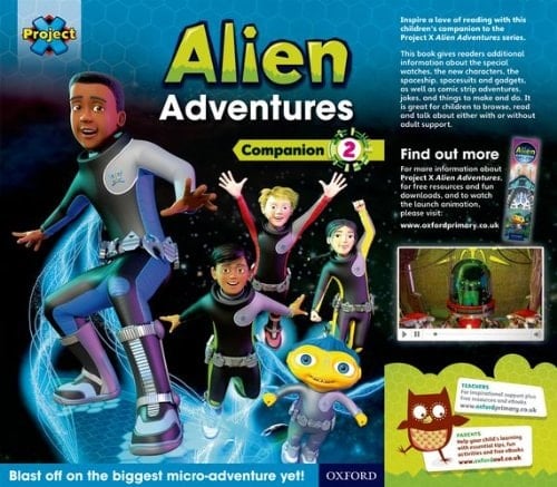 Project X: Alien Adventures: Series Companion 2: Year 2/P3 Pack of 6