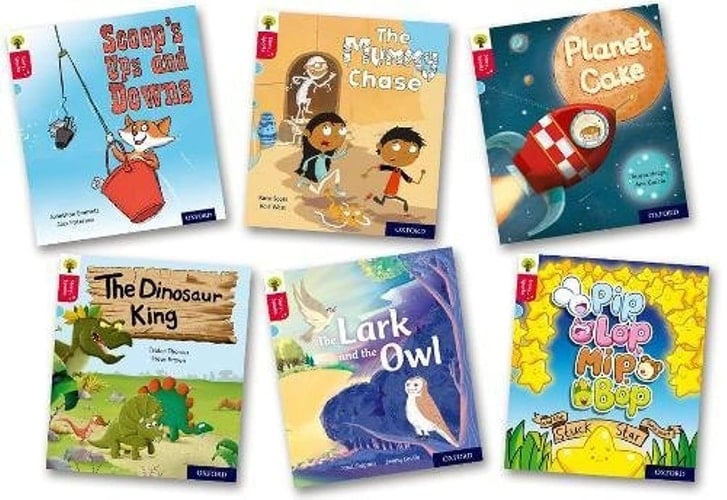Oxford Reading Tree Story Sparks: Oxford Level 4: Mixed Pack of 6 (Oxford Reading Tree Story Sparks)