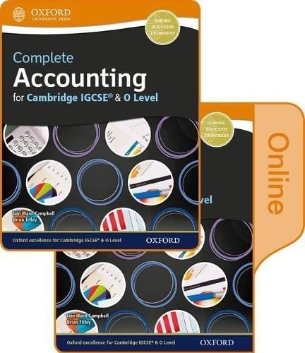 Complete Accounting for Cambridge O Level & IGCSE Student Book & Online Book (CIE IGCSE Complete Series)