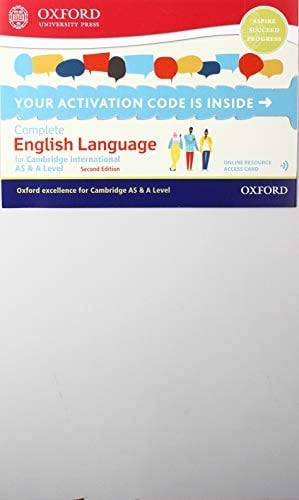 English Language for Cambridge International AS & A Level: Online Student Book