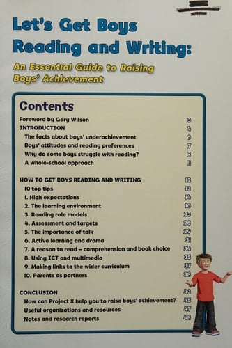 Project X: Get the Boys Reading and Writing