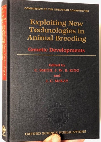 Exploiting New Technologies in Animal Breeding: Genetic Developments