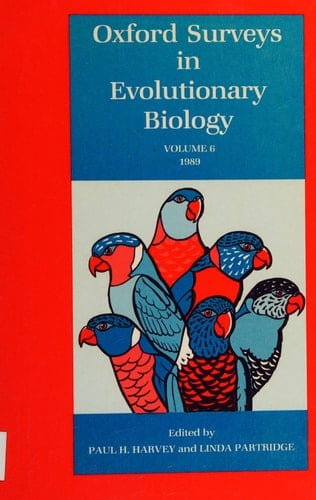 Oxford Surveys in Evolutionary Biology: Volume 6: 1989