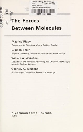 The Forces Between Molecules