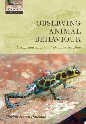Observing Animal Behaviour: Design and Analysis of Quantitive Controls