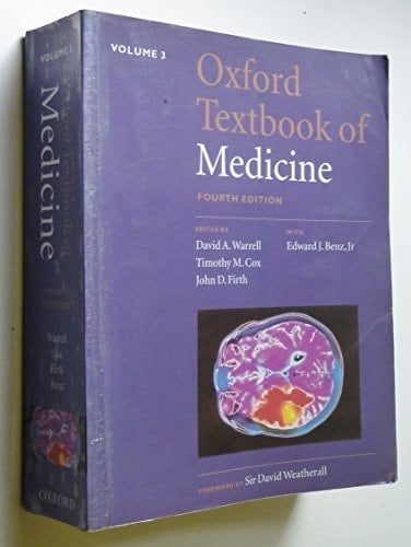Oxford Textbook of Medicine Fourth Edition : Volume 3