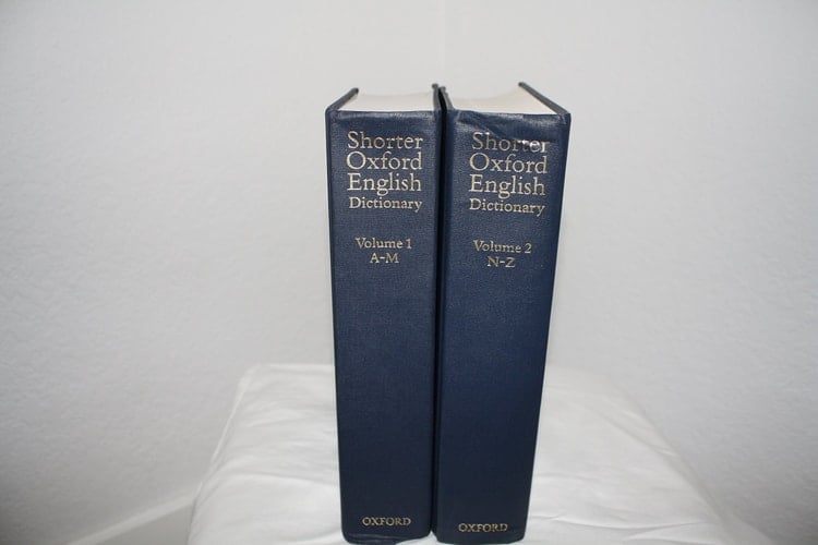 Shorter Oxford English Dictionary, Fifth Edition
