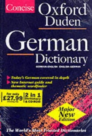 Concise Oxford-Duden German Dictionary
