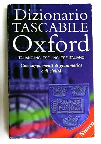 DIZIONARIO TASCABILE OXFORD: ITALIANO-INGLESE; INGLESE-ITALIANO.