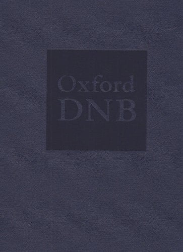 Oxford Dictionary of National Biography: Oxford Dictionary of National Biography Index of Contributors (Oxford Dictionary of National Biography)