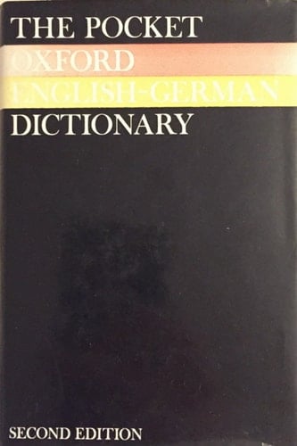Pocket Oxford English-German Dictionary