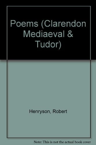 Poems (Clarendon Medieval and Tudor Series)