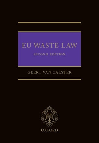 Calster, G: EU Waste Law