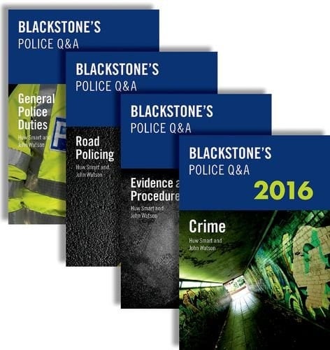 Blackstone's Police Q&A: Four Volume Pack 2016 (Blackstone's Police Manuals)