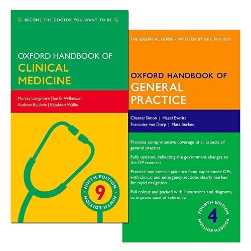 Pack of OHGP and OHCM (Oxford Medical Handbooks)
