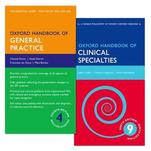 Pack of OHCS & OHGP (Oxford Medical Handbooks)