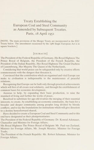 Basic Community Laws