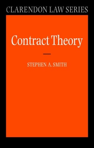 Contract Theory (Clarendon Law Series)