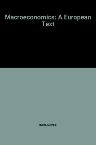 Macroeconomics: A European Text