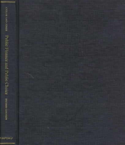 Public Finance and Public Choice