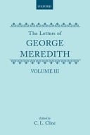 Letters of George Meredith : Volume III