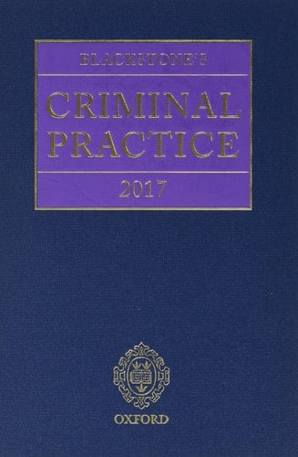 Blackstone's Criminal Practice 2017 (book, all supplements, and digital pack)