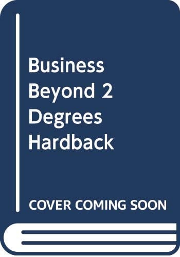 Business Beyond 2 Degrees Hardback