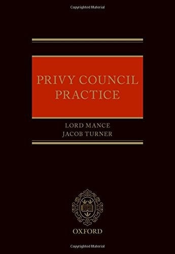 Privy Council Practice