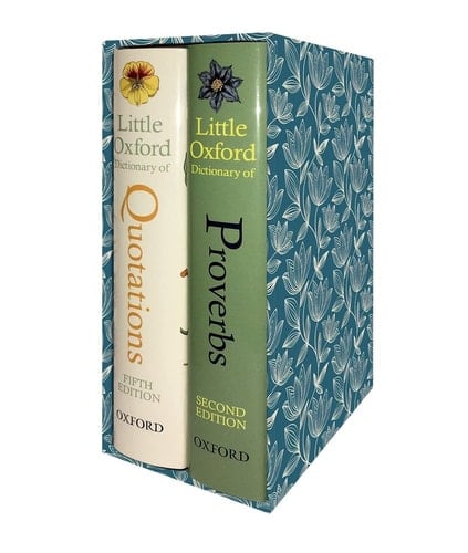 The Little Oxford Gift Box: Little Oxford Dictionary of Quotations; Little Oxford Dictionary of Proverbs