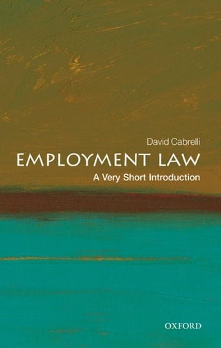 Employment Law: A Very Short Introduction (Very Short Introductions)