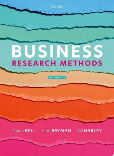 Business Research Methods 6th Edition