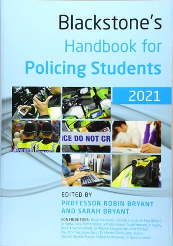 Blackstone's Handbook for Policing Students 2021