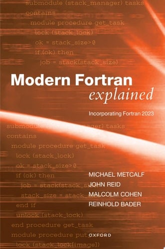 Modern Fortran Explained: Incorporating Fortran 2023
