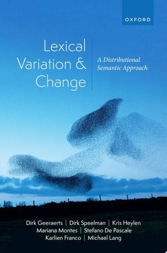Lexical Variation and Change: A Distributional Semantic Approach
