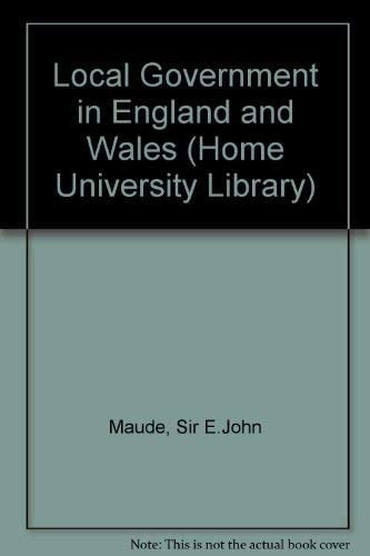 Local Government in England and Wales