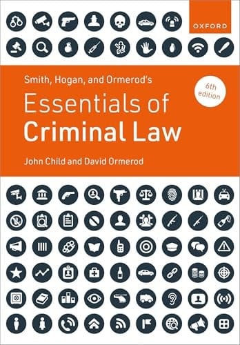 Smith Hogan and Ormerods Essentials of Criminal Law