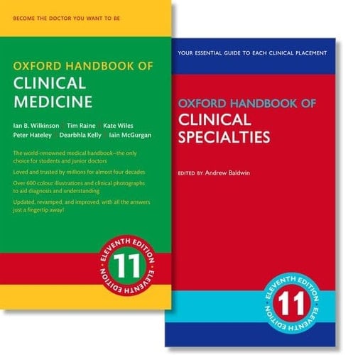 Oxford Handbook of Clinical Medicine and Oxford Handbook of Clinical Specialties (Oxford Medical Handbooks)