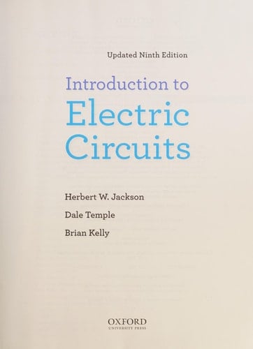Introduction to Electric Circuits